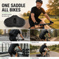 🚴 Oversized Noseless Bike Seat Cushion