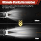 💡180ml Professional Car Headlight Restorer with Sponge