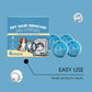 🐾 Reusable Pet Hair Remover Laundry Balls