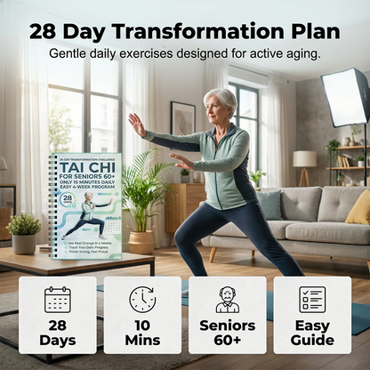 🧘Tai Chi Practice Book for Seniors & Beginners