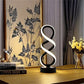 🏠 Sculptural Double Helix Table Lamp – Modern Minimalist Desk Light with Warm Glow, a Statement Piece for Contemporary Interiors 🌟