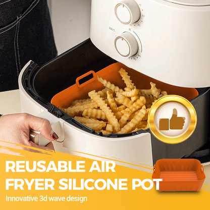 🍟Reusable Air Fryer Silicone Pot