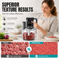 🥣Multi-Functional Food Processor with Touch Control and Glass Bowl