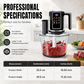 🥣Multi-Functional Food Processor with Touch Control and Glass Bowl