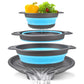 🥳 50% OFF! 🥳 3-Piece Collapsible Colander Set with Draining Base