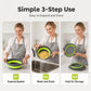 🥳 50% OFF! 🥳 3-Piece Collapsible Colander Set with Draining Base