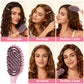 🌀Vented Boar Bristle Brush for Curly Hair