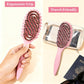 🌀Vented Boar Bristle Brush for Curly Hair