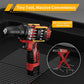🛡️ Compact Bit Holder for Drills – No-Interference Side Mount