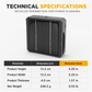 ✨4-Slot Solar Lithium Battery Charger
