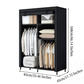🏠 Easy-Assemble Non-Woven Fabric Wardrobe