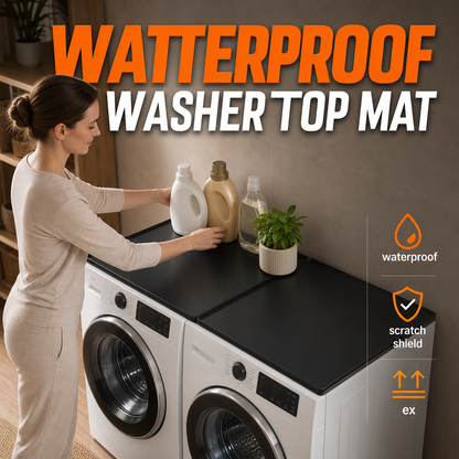 🧺 Silicone Washer Dryer Mat – Non-Slip,  Easy Clean ✅