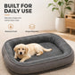 🦴 Orthopedic Pet Bed for All Seasons – High-Density Support Foam with Soft Plush & Breathable Oxford Dual Sides