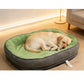 🦴 Orthopedic Pet Bed for All Seasons – High-Density Support Foam with Soft Plush & Breathable Oxford Dual Sides