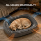 🦴 Orthopedic Pet Bed for All Seasons – High-Density Support Foam with Soft Plush & Breathable Oxford Dual Sides