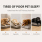 🦴 Orthopedic Pet Bed for All Seasons – High-Density Support Foam with Soft Plush & Breathable Oxford Dual Sides