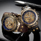 ⌚ Retro Mechanical Chronograph Watch for Men