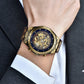 ⌚ Retro Mechanical Chronograph Watch for Men