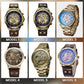 ⌚ Retro Mechanical Chronograph Watch for Men