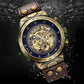 ⌚ Retro Mechanical Chronograph Watch for Men
