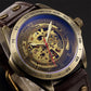 ⌚ Retro Mechanical Chronograph Watch for Men