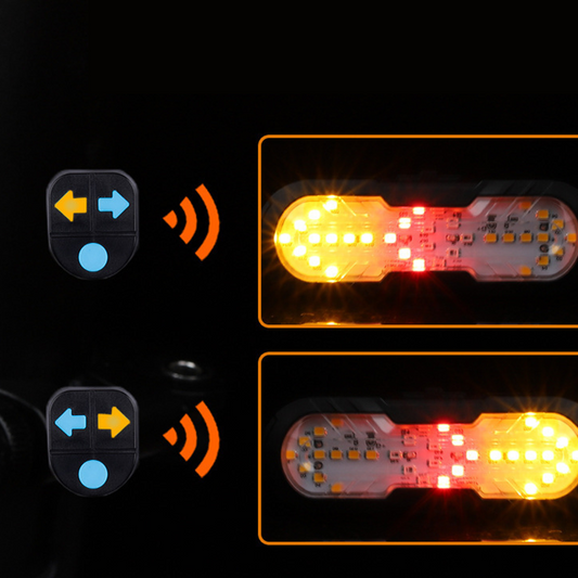 🚴 Smart Bike Safety Light with Wireless Remote Control