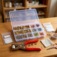 🔩 9.5mm Brass Prong Snap Buttons Set with Fastener Pliers