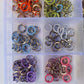 🔩 9.5mm Brass Prong Snap Buttons Set with Fastener Pliers