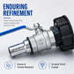 🔧Stainless Steel IBC Tote Tank Ball Valve Adapter