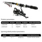 🎣 All-in-One Travel Fishing Kit: Telescopic Rod, Reel & Lures in Bag