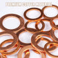 🛠️ Say Goodbye to Leaks! Complete Copper Washer Kit (100/200pcs)