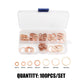 🛠️ Say Goodbye to Leaks! Complete Copper Washer Kit (100/200pcs)