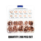 🛠️ Say Goodbye to Leaks! Complete Copper Washer Kit (100/200pcs)