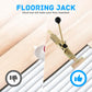 🔧 Professional Ratcheting Hardwood Plank Jack: Effortless Alignment, Precision Pressure, Ergonomic Grip for Tight Spaces