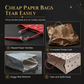 🎄 Black Christmas Non-Woven Gift Tote: 23x22x11cm, Gold Foil Design, Tear-Resistant, Reusable Holiday Bag