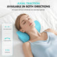 🛋️ Wireless EMS Neck Massager: Deep Tissue Stimulation, Soothing Heat, Ergonomic Cradle for Cervical Spine Support