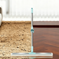 ✨ 3-in-1 Magic Broom Squeegee: Sweeps, Scrapes & Wipes, 180° Rotating Head, Extendable Pole for Floors, Windows & Tiles
