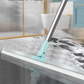 ✨ 3-in-1 Magic Broom Squeegee: Sweeps, Scrapes & Wipes, 180° Rotating Head, Extendable Pole for Floors, Windows & Tiles