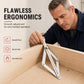 ✨ Heavy-Duty Precision Angle Square: Stainless Steel Body, Clear Dual Scales, Smooth Pivot Tension