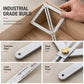 ✨ Heavy-Duty Precision Angle Square: Stainless Steel Body, Clear Dual Scales, Smooth Pivot Tension