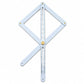 ✨ Heavy-Duty Precision Angle Square: Stainless Steel Body, Clear Dual Scales, Smooth Pivot Tension
