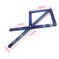 ✨ Heavy-Duty Precision Angle Square: Stainless Steel Body, Clear Dual Scales, Smooth Pivot Tension
