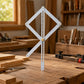 ✨ Heavy-Duty Precision Angle Square: Stainless Steel Body, Clear Dual Scales, Smooth Pivot Tension