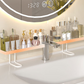 🚰 Over-the-Faucet Sink Organizer Shelf: No-Drilling, Quick-Draining, Rust-Proof Iron, Maximizes Counter Space