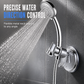 🚿 Adjustable Suction Cup Shower Head Holder: Drill-Free, Multi-Angle Neck, Strong Grip, Universal Fit for Bathroom Tiles