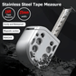 📏 Hollow Retractable Stainless Steel Tape: 5m, Magnetic Base, Zero Calibration, Rust-Proof, Lightweight & Portable