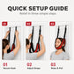 💆 Over-Door Cervical Traction Device: Neck Pain Relief Sling, Adjustable Straps, Comfort Cradle, Easy Home Setup