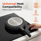 🍳 Portable Easy-Clean BBQ Grill Pan: Non-Stick, Double-Sided, Safety Lock, Fits Gas & Induction, Perfect for Camping