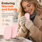🤲 Magnetic Split 2-in-1 Hand Warmer: Rechargeable, Dual-Sided Heat, Shareable, Portable USB, Perfect for Winter