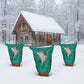 ❄️ Winter Plant Freeze Cover: Heavy-Duty Frost Jacket with Zipper & Drawstring, Breathable Non-Woven, Reusable